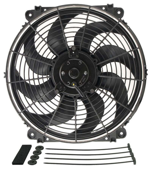 DERALE 14in Tornado Electric Fan w/Standard Mount Kit DERALE