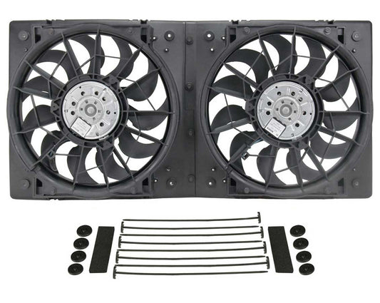 DERALE 13in Dual High Output RAD Fans Puller DERALE