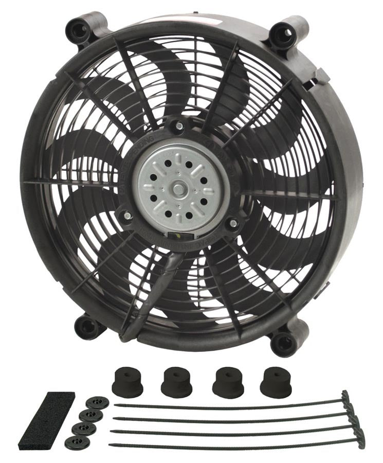 DERALE 12in High Output Electrc Fan Standard Kit DERALE