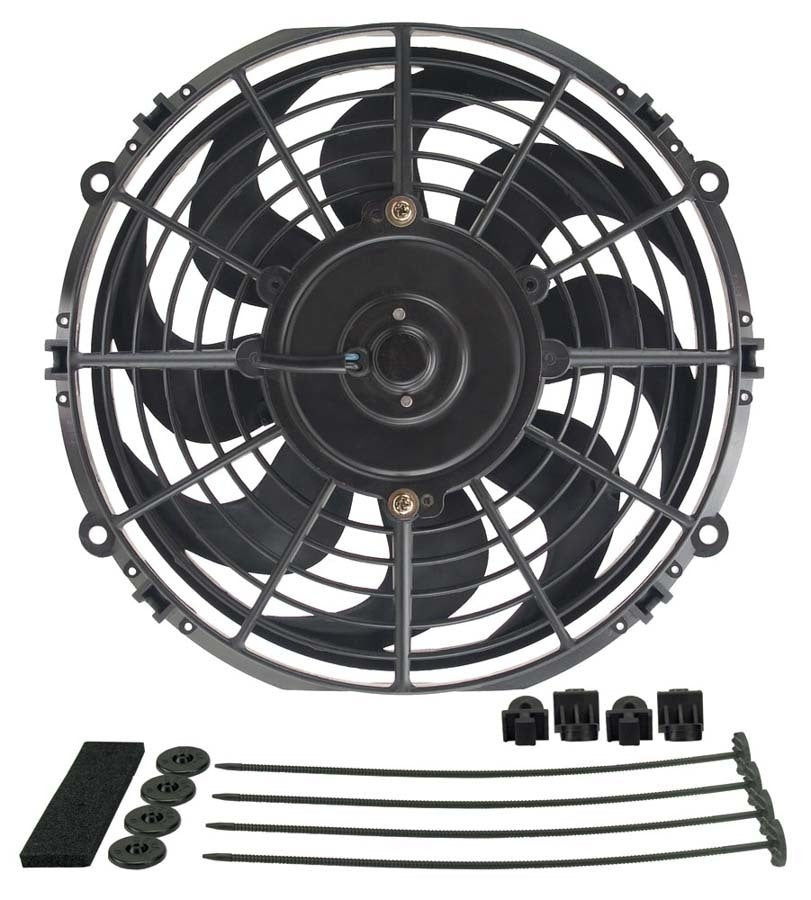 DERALE 10in Dyno-Cool Curved Blade Electric Fan DERALE