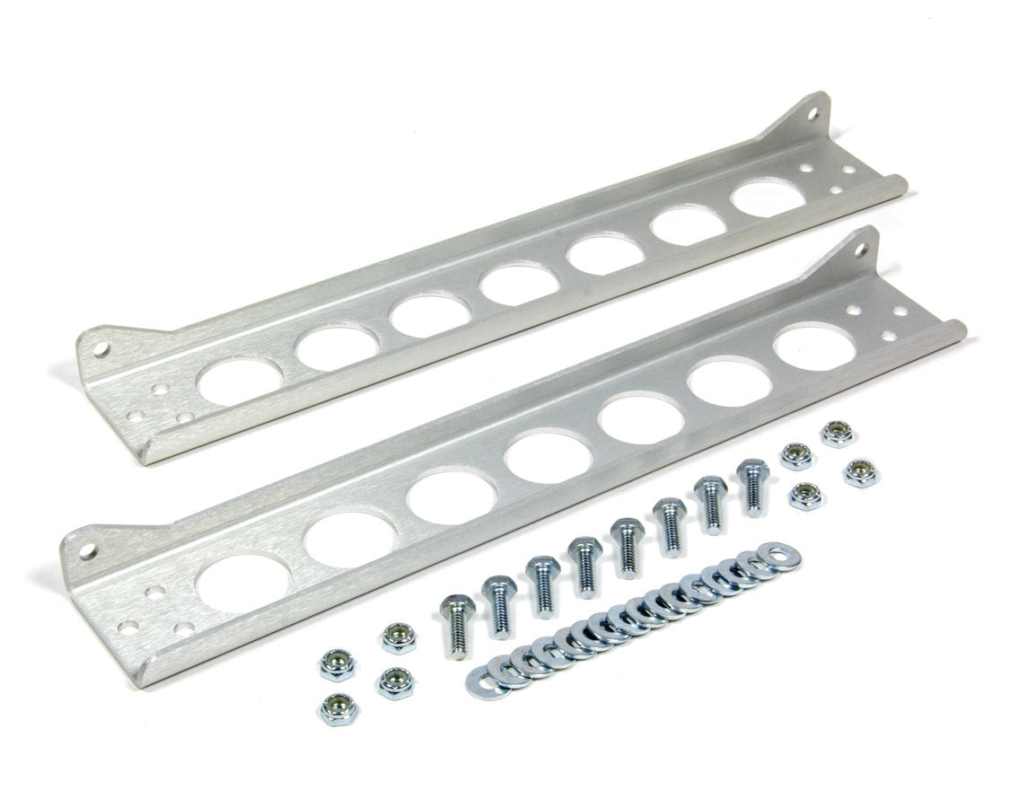 DERALE Single Cooler Mounting Brackets Aluminum DERALE