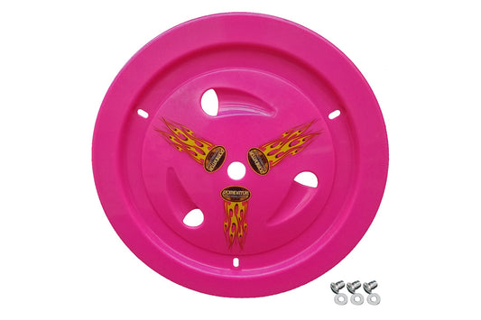 DOMINATOR RACE PRODUCTS Wheel Cover Dzus-On Pink Real Style DOMINATOR RACE PRODUCTS