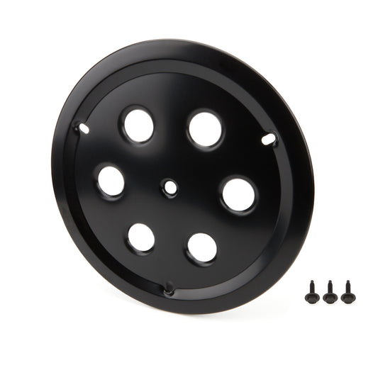 DOMINATOR RACE PRODUCTS Wheel Cover Hole Vent Alum Bolt 15in Black DOMINATOR RACE PRODUCTS