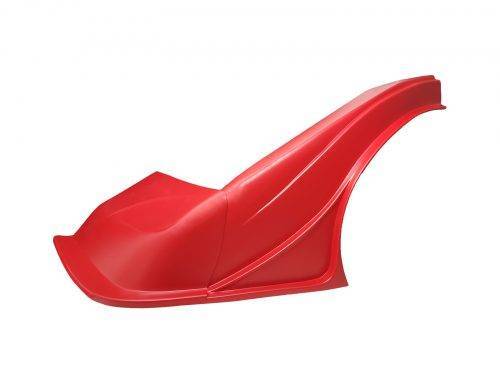 DOMINATOR RACE PRODUCTS Dominator Outlaw L/M Left Nose/Flare Red DOMINATOR RACE PRODUCTS