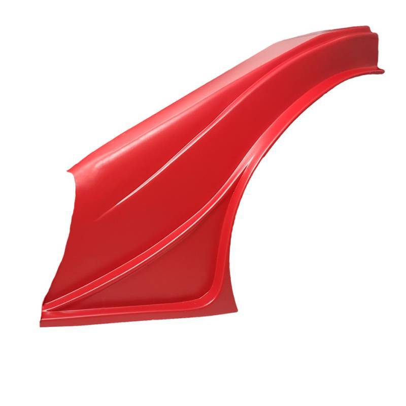 DOMINATOR RACE PRODUCTS Dominator Outlaw L/M Left Flare Red DOMINATOR RACE PRODUCTS