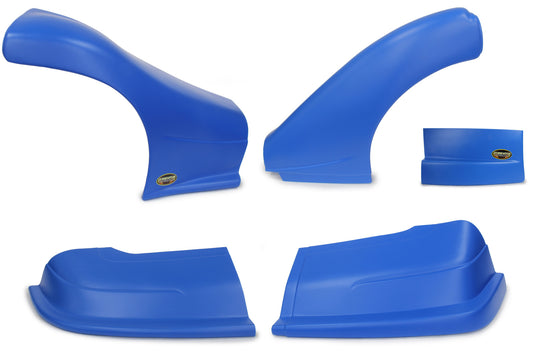 DOMINATOR RACE PRODUCTS Dominator Late Model Nose Kit Blue DOMINATOR RACE PRODUCTS