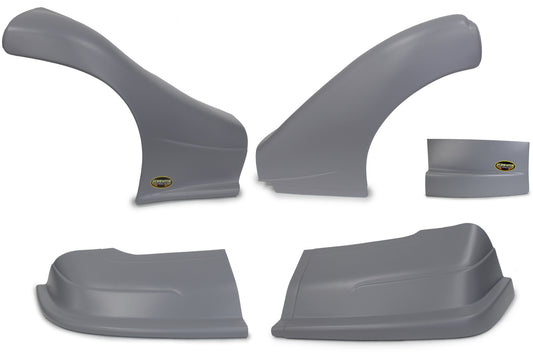 DOMINATOR RACE PRODUCTS Dominator Late Model Nose Kit Gray DOMINATOR RACE PRODUCTS