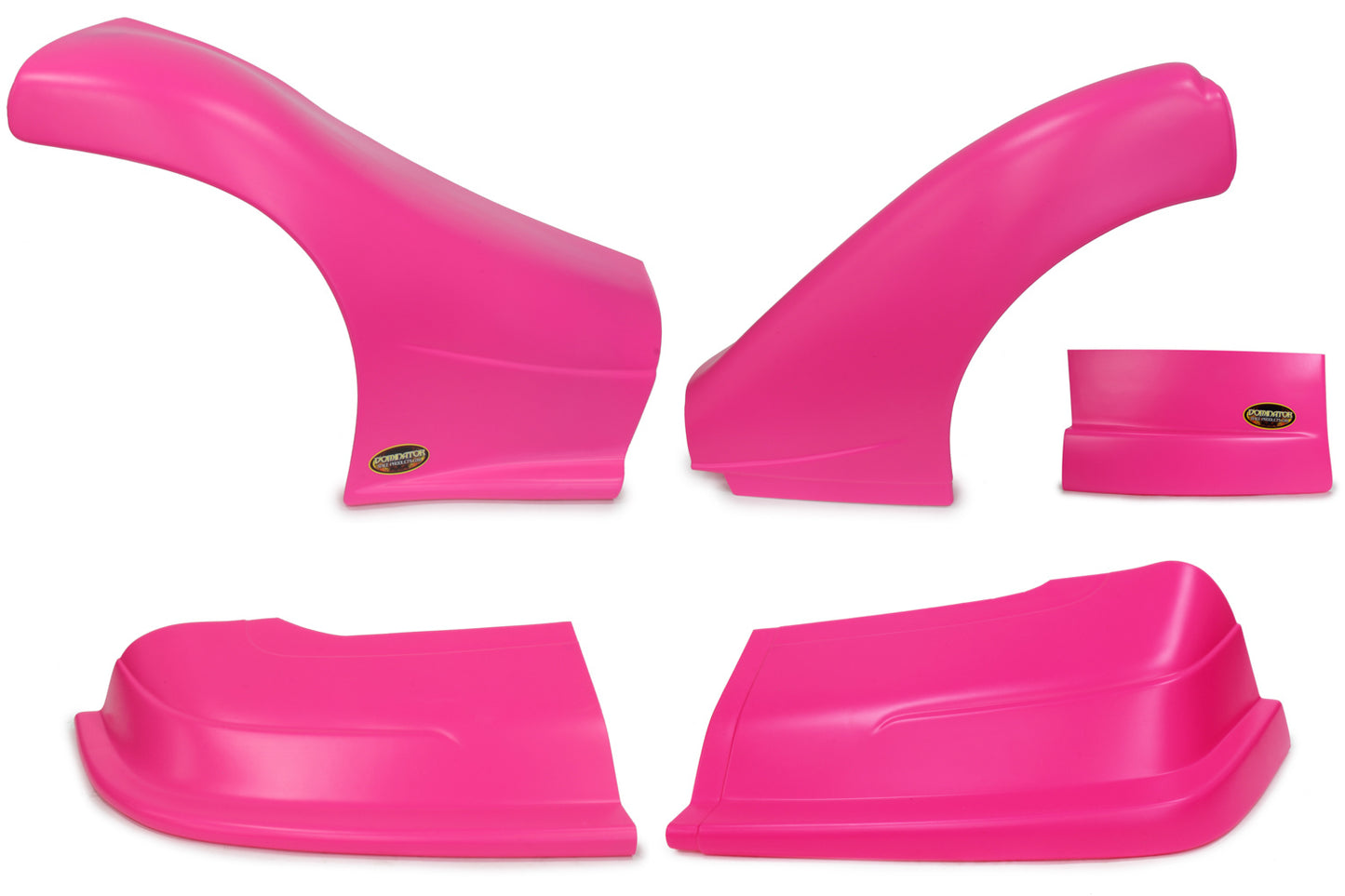 DOMINATOR RACE PRODUCTS Dominator Late Model Nose Kit Pink DOMINATOR RACE PRODUCTS