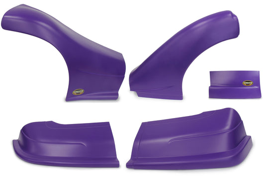 DOMINATOR RACE PRODUCTS Dominator Late Model Nose Kit Purple DOMINATOR RACE PRODUCTS