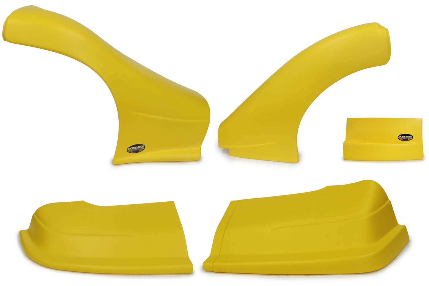 DOMINATOR RACE PRODUCTS Dominator Late Model Nose Kit Yellow DOMINATOR RACE PRODUCTS