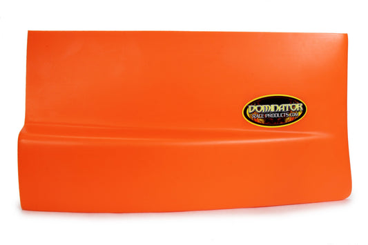 DOMINATOR RACE PRODUCTS Dominator Late Model Ext Flare Left Flou Orange DOMINATOR RACE PRODUCTS