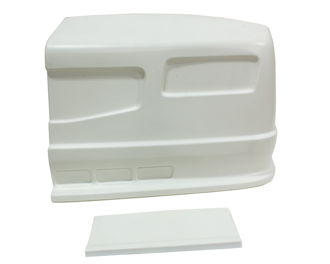 DOMINATOR RACE PRODUCTS SS Nose White Left Side Dominator SS DOMINATOR RACE PRODUCTS