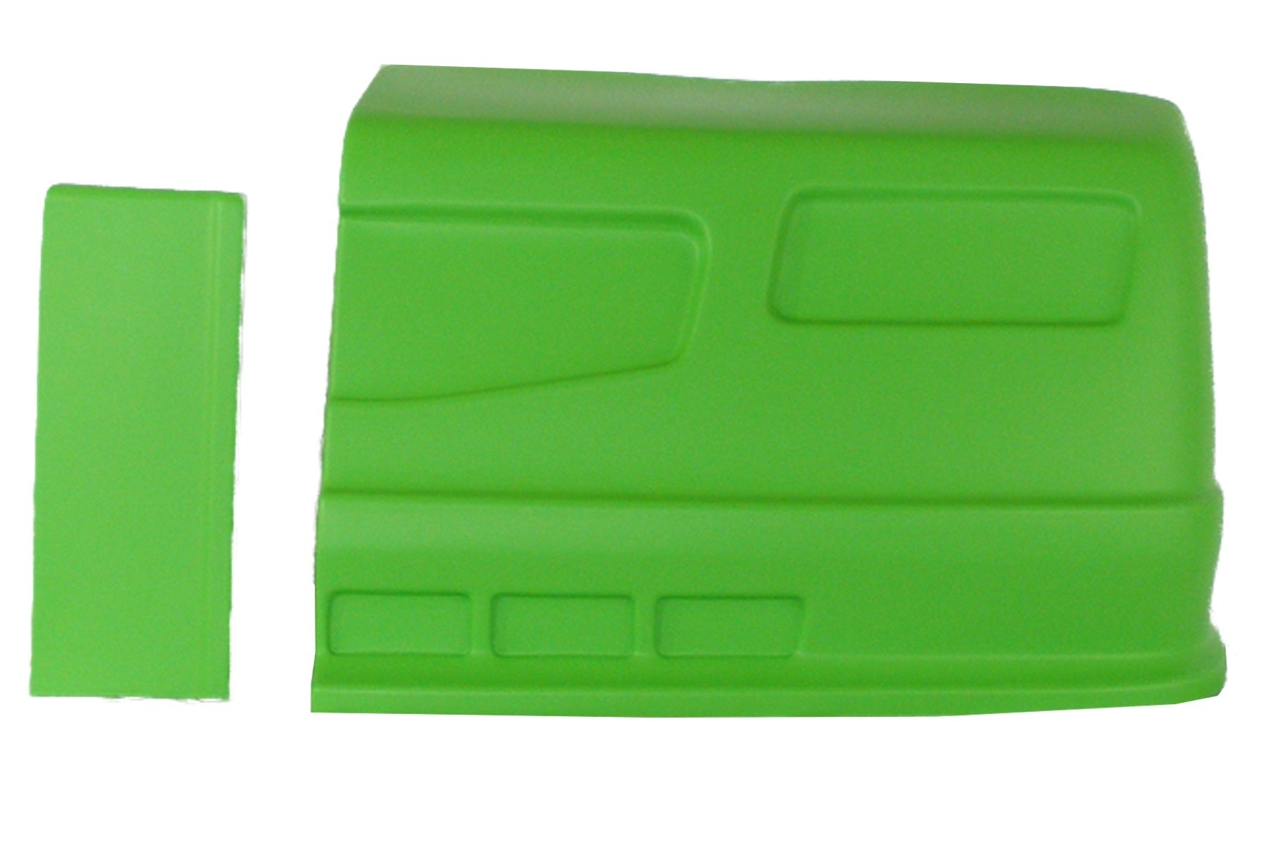 DOMINATOR RACE PRODUCTS SS Nose Xtreme Green Left Side Dominator SS DOMINATOR RACE PRODUCTS