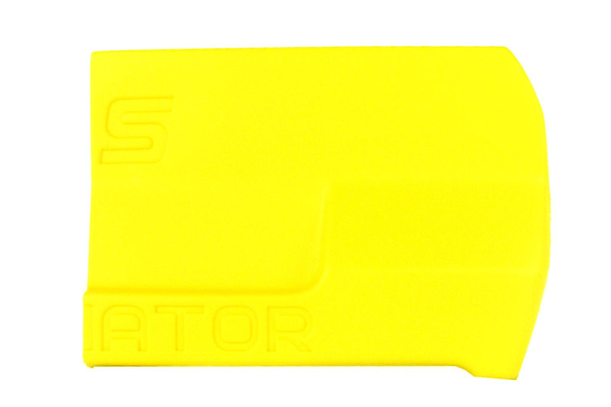 DOMINATOR RACE PRODUCTS SS Tail Flou Yellow Right Side Dominator SS DOMINATOR RACE PRODUCTS