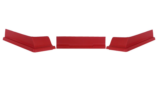 DOMINATOR RACE PRODUCTS Valance Modified IMCA 3pc Red DOMINATOR RACE PRODUCTS