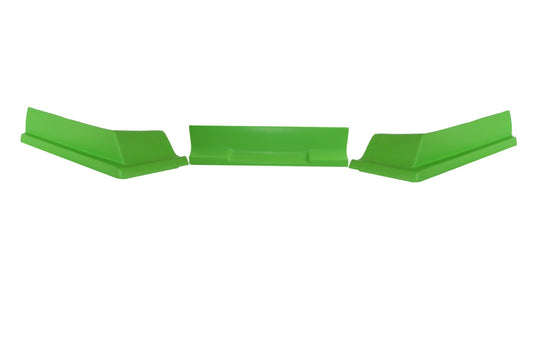 DOMINATOR RACE PRODUCTS Valance Modified IMCA 3pc Xtreme Green DOMINATOR RACE PRODUCTS