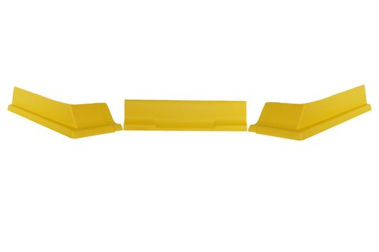 DOMINATOR RACE PRODUCTS Valance Modified IMCA 3pc Yellow DOMINATOR RACE PRODUCTS