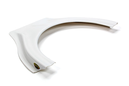 DOMINATOR RACE PRODUCTS Stalker Hood Scoop 1.5in White DOMINATOR RACE PRODUCTS