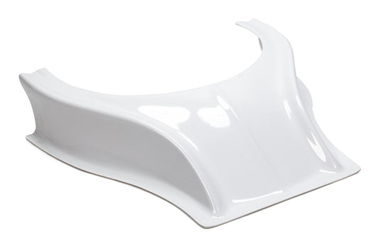 DOMINATOR RACE PRODUCTS Stalker Hood Scoop 3.5in White DOMINATOR RACE PRODUCTS