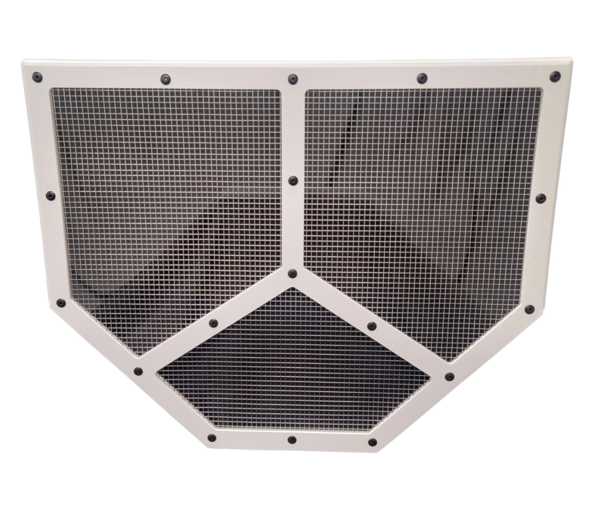 DOMINATOR RACE PRODUCTS Shaker Screen Radiator Mod White DOMINATOR RACE PRODUCTS