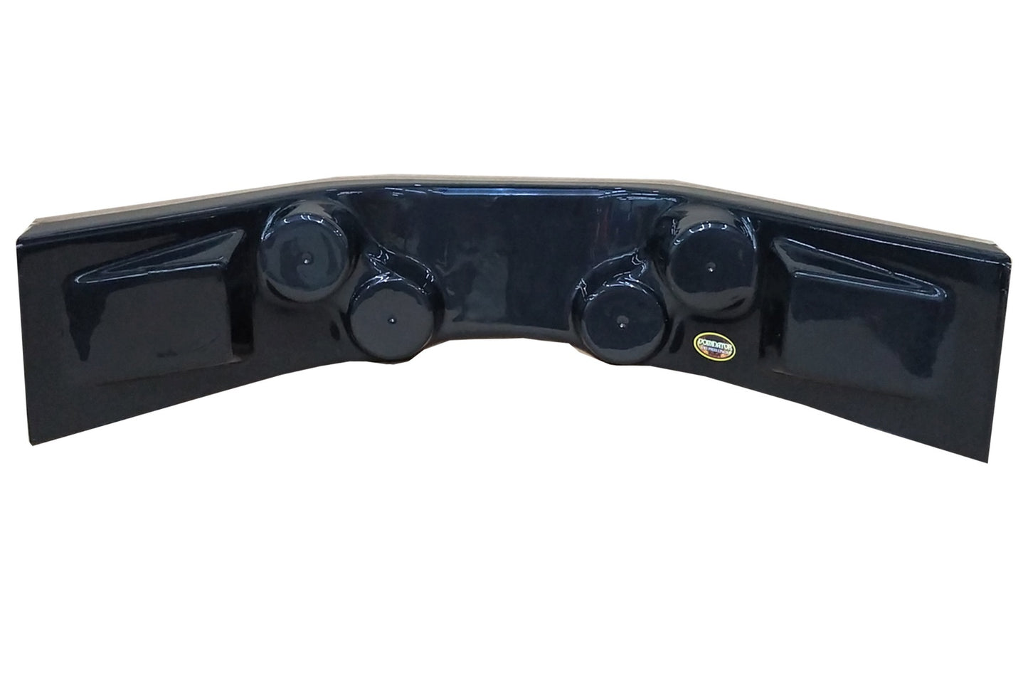 DOMINATOR RACE PRODUCTS Dash Panel Curved Black 30in w x 12in d x 6.5in DOMINATOR RACE PRODUCTS