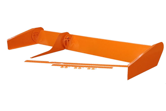 DOMINATOR RACE PRODUCTS Spoiler 8in Tall x 72in Orange 2pc DOMINATOR RACE PRODUCTS