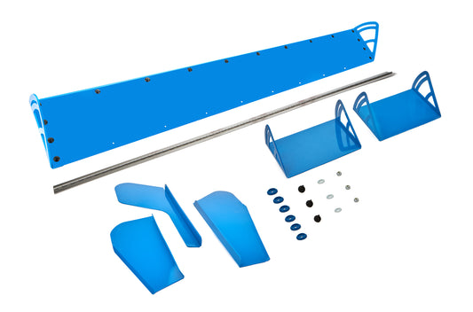 DOMINATOR RACE PRODUCTS Plastic Spoiler 8x72in LM Blue DOMINATOR RACE PRODUCTS