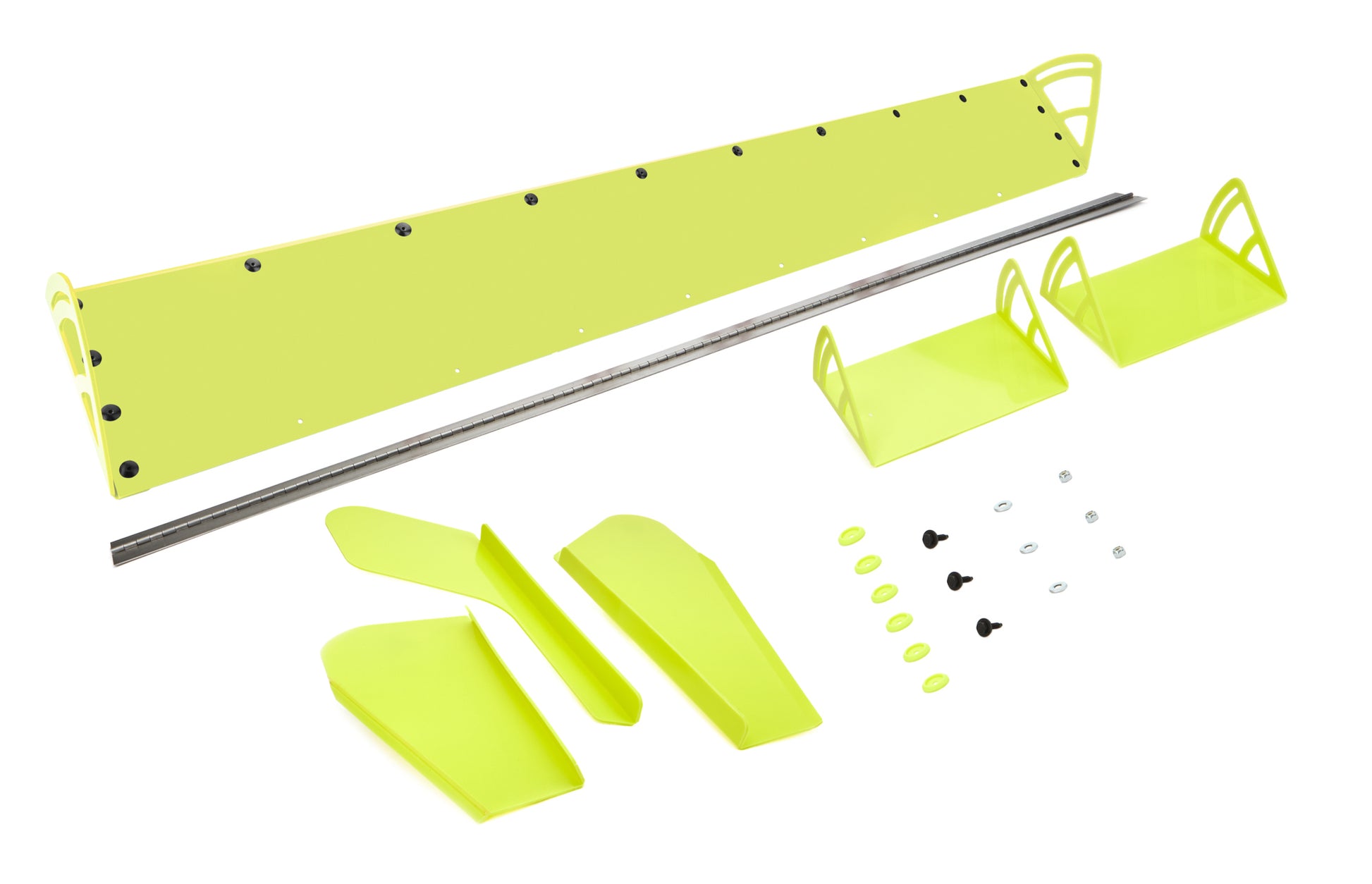 DOMINATOR RACE PRODUCTS Plastic Spoiler 8x72in LM Fluorescent Yellow DOMINATOR RACE PRODUCTS