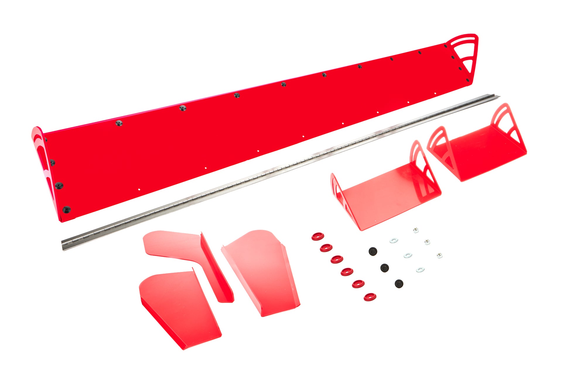 DOMINATOR RACE PRODUCTS Plastic Spoiler 8x72in LM Red DOMINATOR RACE PRODUCTS