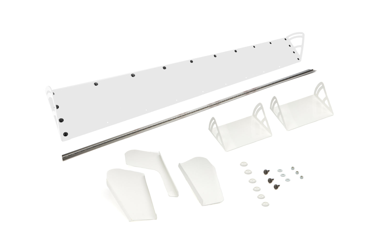 DOMINATOR RACE PRODUCTS Plastic Spoiler 8x72in LM White DOMINATOR RACE PRODUCTS