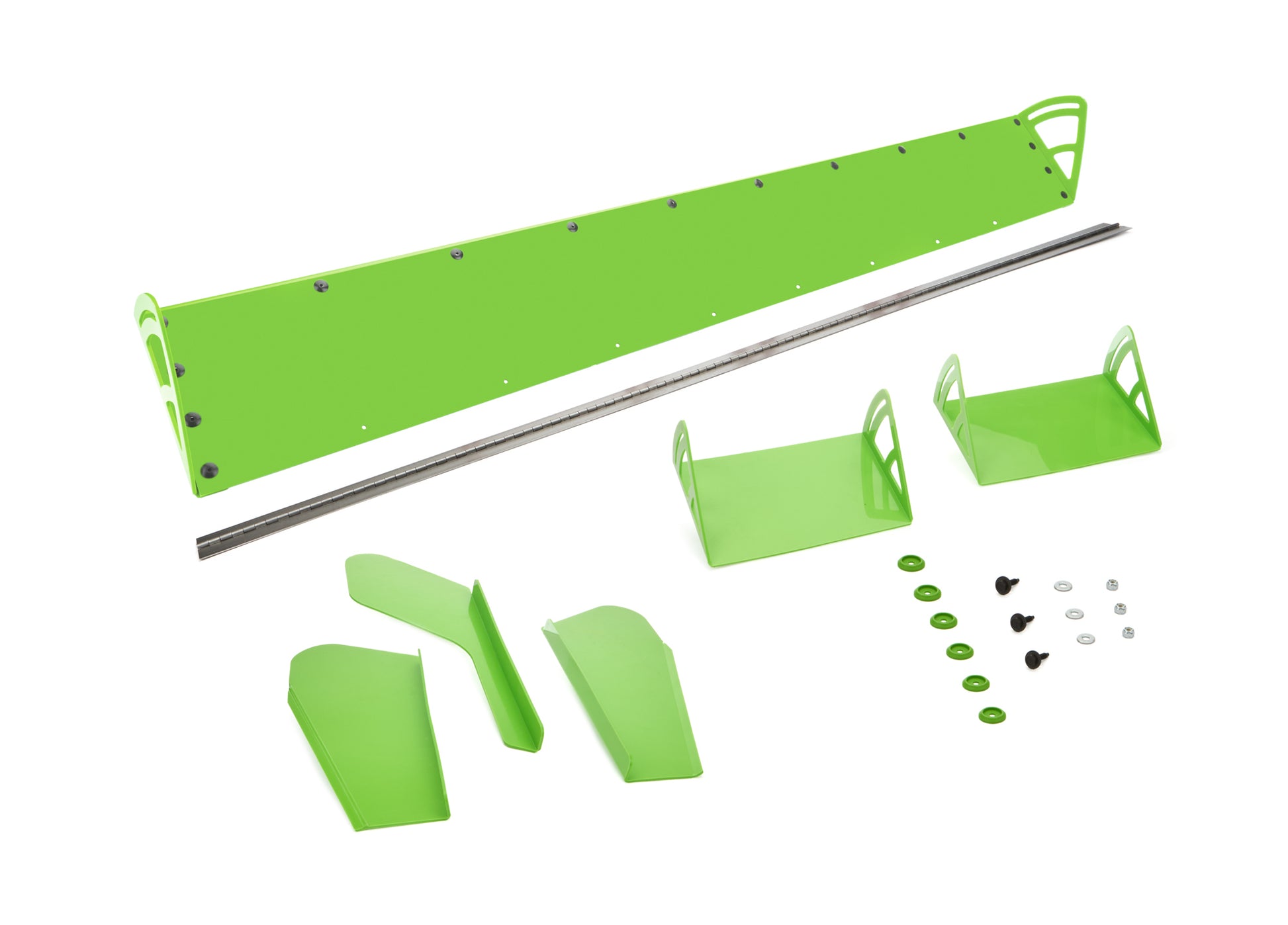 DOMINATOR RACE PRODUCTS Plastic Spoiler 8x72in LM Xtreme Green DOMINATOR RACE PRODUCTS