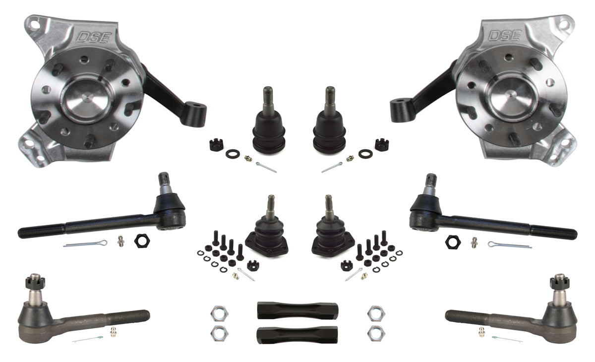 DETROIT SPEED ENGINEERING Front Drop Spindle Kit 67-70 C10 Truck DETROIT SPEED ENGINEERING