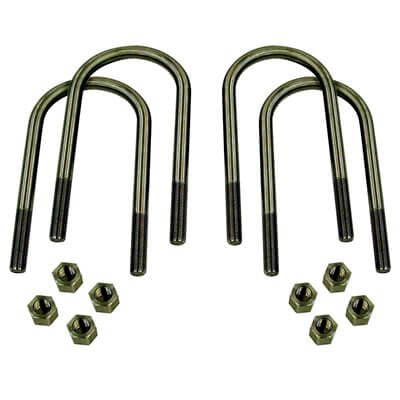 DETROIT SPEED ENGINEERING 1/2-20 HD U-Bolts (4pk) Zinc Finish DETROIT SPEED ENGINEERING