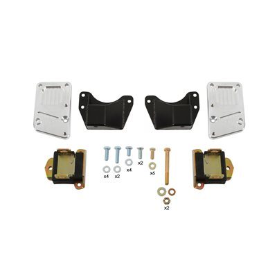 DETROIT SPEED ENGINEERING Engine Mount Bracket Kit - GM LS w/DSE Subframe DETROIT SPEED ENGINEERING