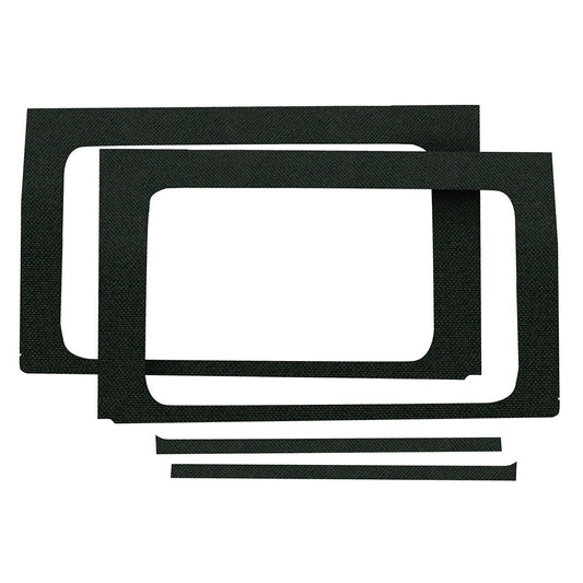 DESIGN ENGINEERING Jeep JL 4 DR 18-   Side Window Black  4pc DESIGN ENGINEERING