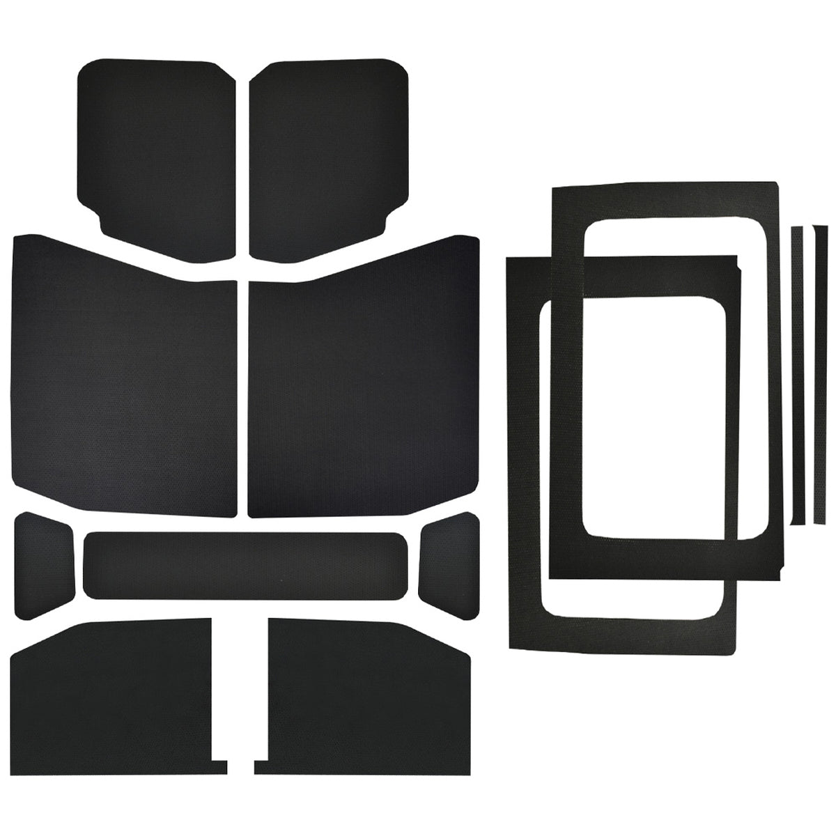 DESIGN ENGINEERING Jeep JL 4 DR 18-   Headl iner Kit Black Leather DESIGN ENGINEERING