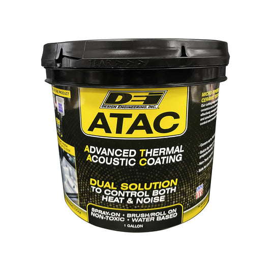 DESIGN ENGINEERING ATAC Thermal Acoustic Coating 1 Gallon DESIGN ENGINEERING