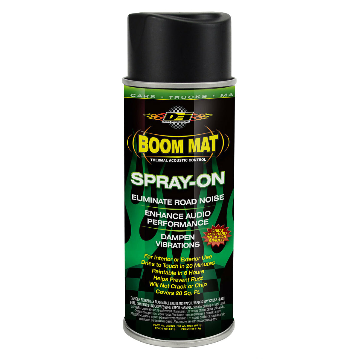 DESIGN ENGINEERING Spray On Boom Mat Sound Deadner 18oz DESIGN ENGINEERING