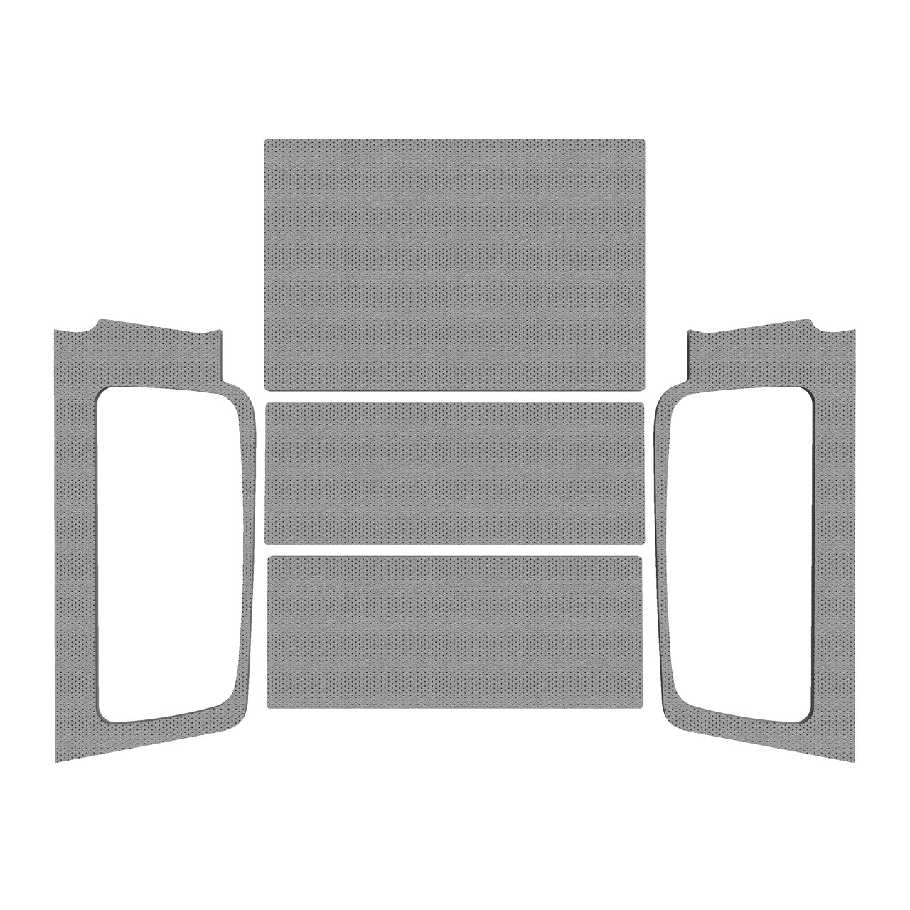 DESIGN ENGINEERING 2004-06 Jeep Wrangler LJ Headliner Kit Gray DESIGN ENGINEERING