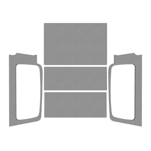 DESIGN ENGINEERING 2004-06 Jeep Wrangler LJ Headliner Kit Gray DESIGN ENGINEERING