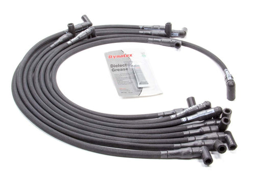 PERFORMANCE DISTRIBUTORS Live Wires SBC Under Headers HEI 90 Deg Black PERFORMANCE DISTRIBUTORS