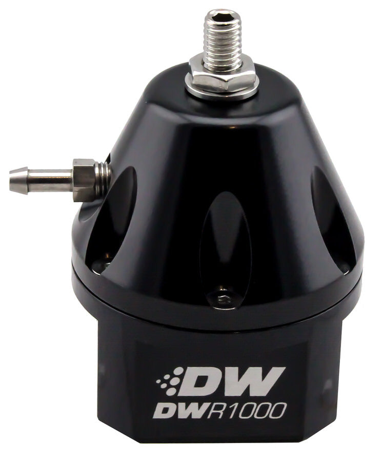 DEATSCHWERKS Fuel Pressure Regulator Adjustable  Black Finish DEATSCHWERKS