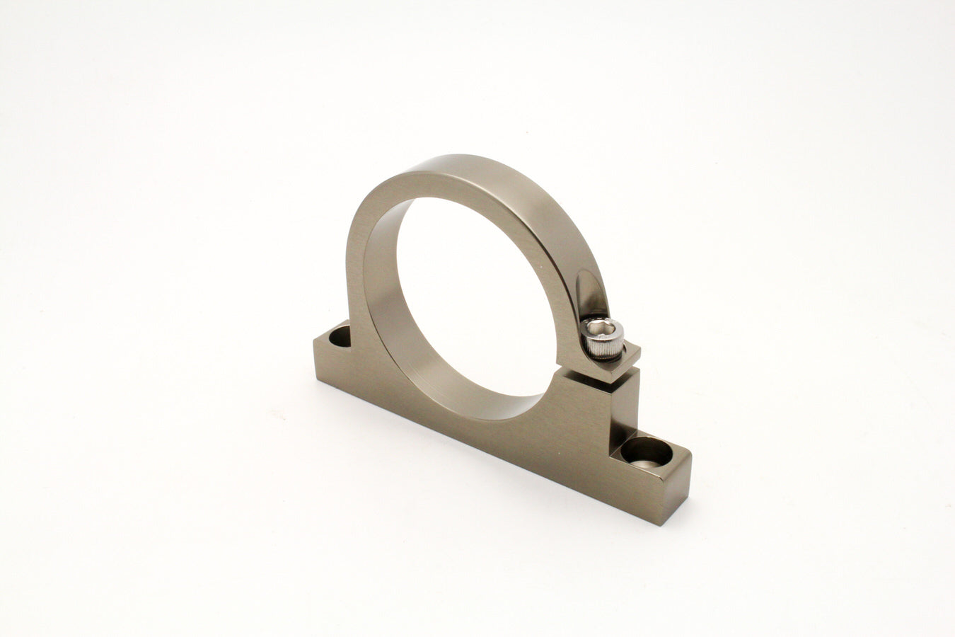 DEATSCHWERKS In-Line Filter Mounting Bracket Billet Aluminum DEATSCHWERKS