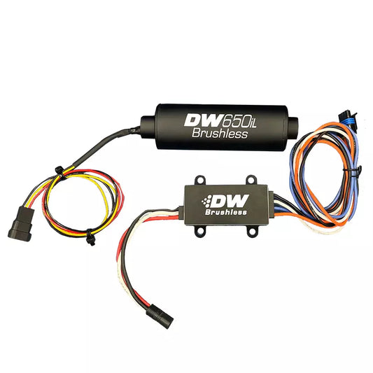 DEATSCHWERKS DW 650IL Brushless Fuel Pump w/PWM Controller DEATSCHWERKS