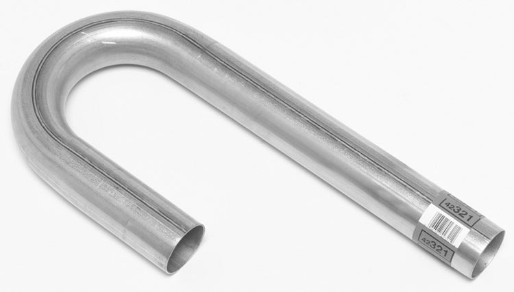 DYNOMAX 2.25in Aluminized J-Bend Pipe 3.5 Radius 16 Gauge DYNOMAX