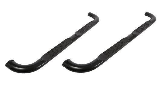 DEE ZEE 99-19 GM P/U 4in Oval Step Bars Black Steel DEE ZEE