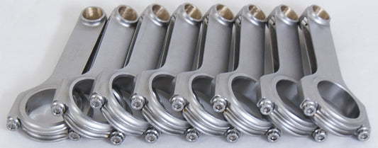 EAGLE BBC 4340 Forged H-Beam Rods 6.660 w/L19 Bolts EAGLE