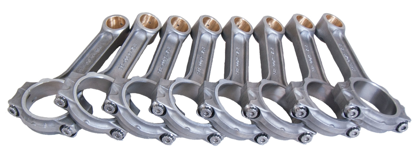 EAGLE SBC Forged 4340 I-Beam Rods 5.700 w/7/16 Bolts EAGLE