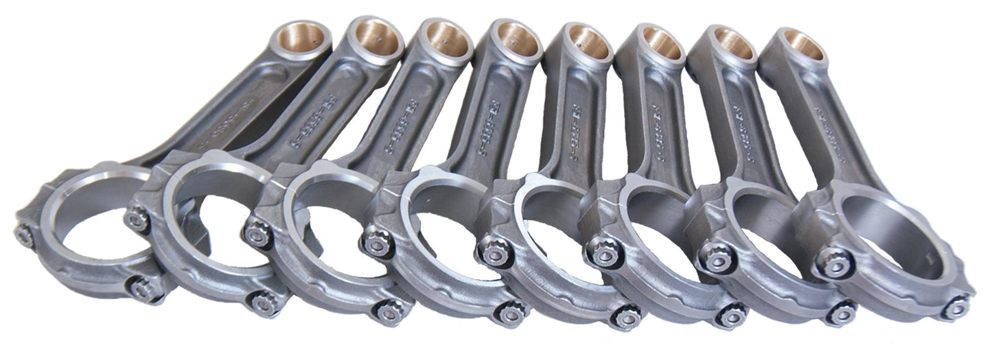 EAGLE BBC Forged 4340 I-Beam Rods 6.385 w/7/16 Bolts EAGLE