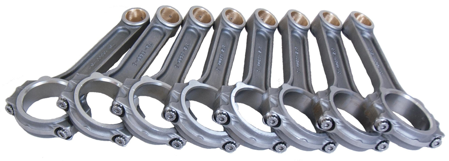 EAGLE BBC Forged 4340 I-Beam Rods 6.800 w/7/16 Bolts EAGLE